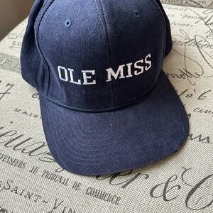 Ole Miss Navy Blue Hat